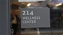 Wellness Center Sign