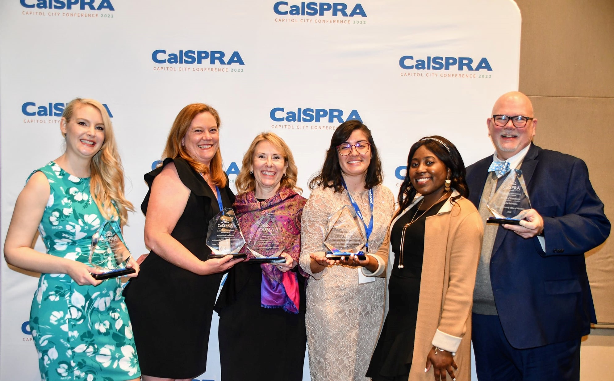 Public Affairs Team CalSPRA Conference 2022 Award Ceremony