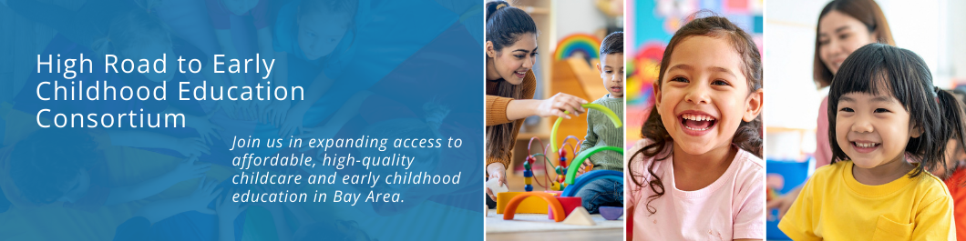 Header image showing a collage with kindergarten kids and teachers 