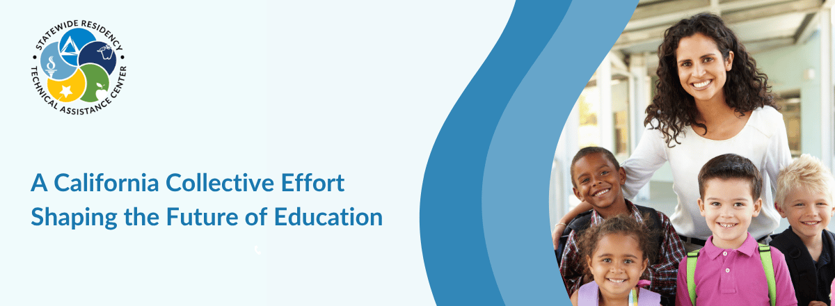 SRTAC page header image representing a teacher with a group students