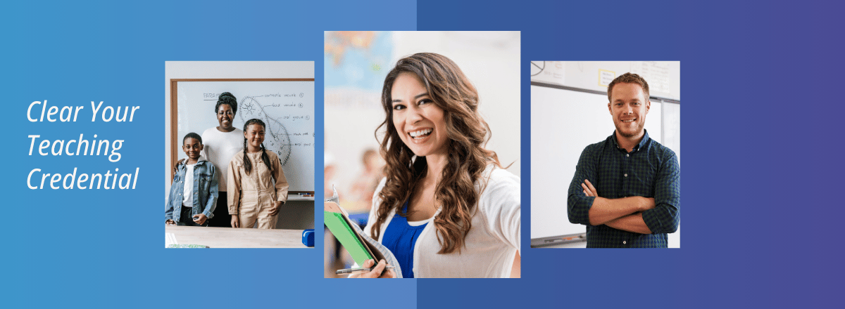 Teacher Credentialing - Induction Program Page Header