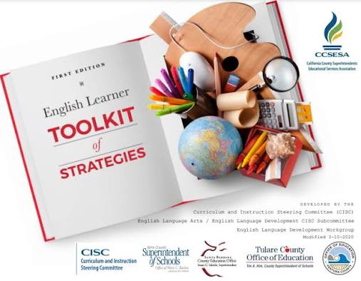 Graphic of English Learner Toolkit of Strategies