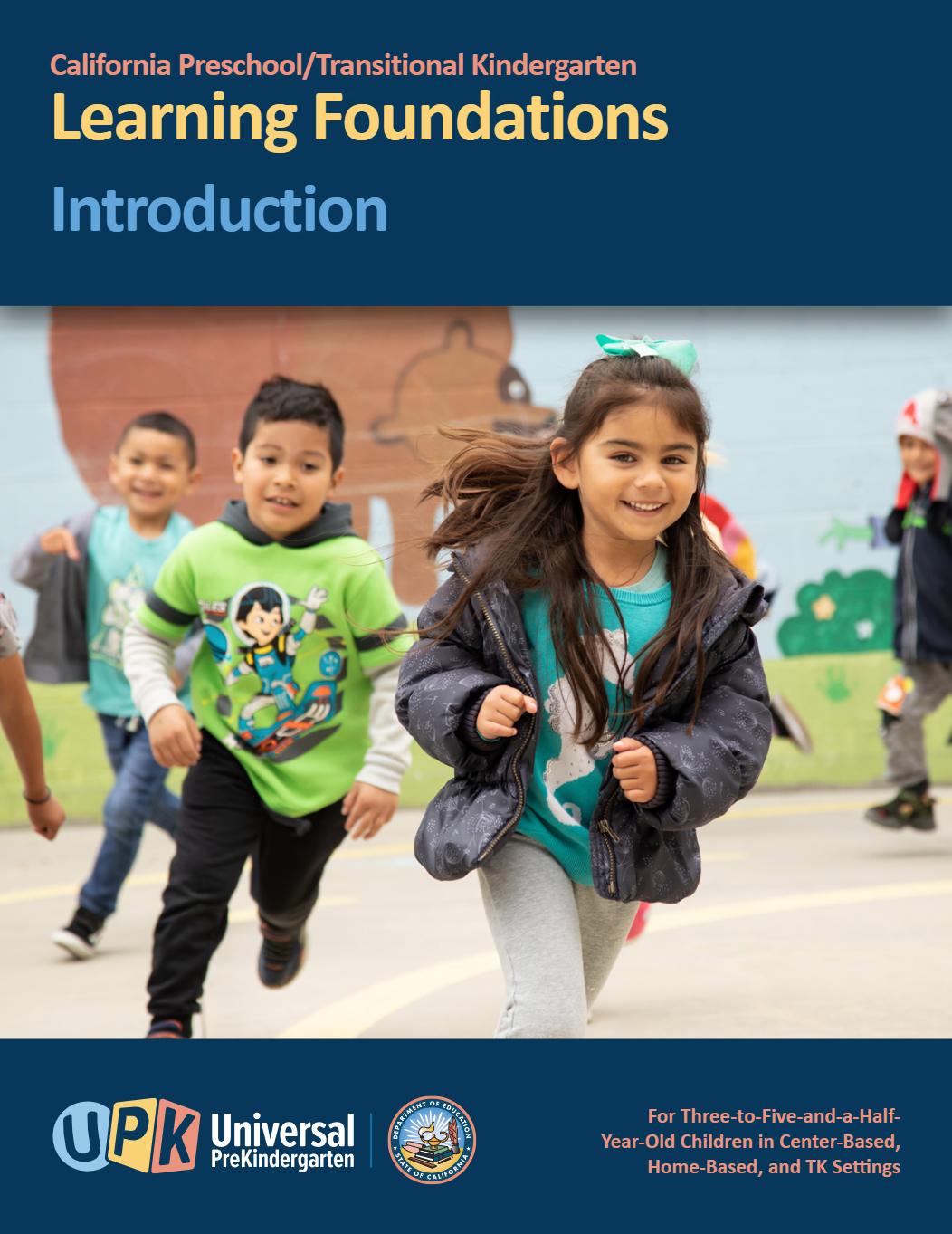 Cover of the Preschool/Transitional Kindergarten Learning Foundations