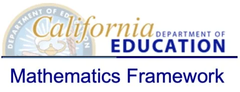 California Department of Education Math Framework Logo