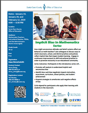 ImplicitBias Math flyer