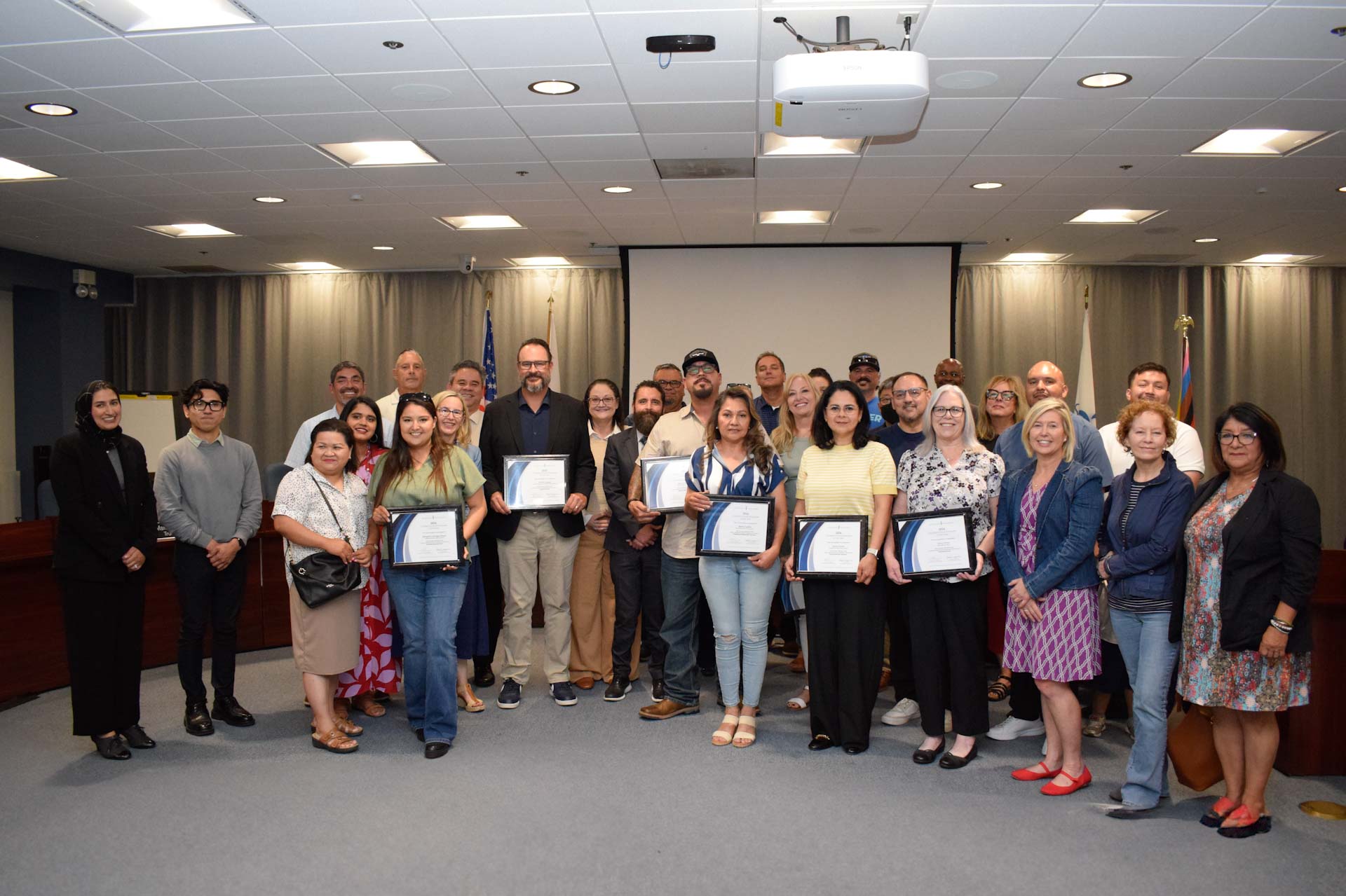 2026 CSEY Honorees with Board Members