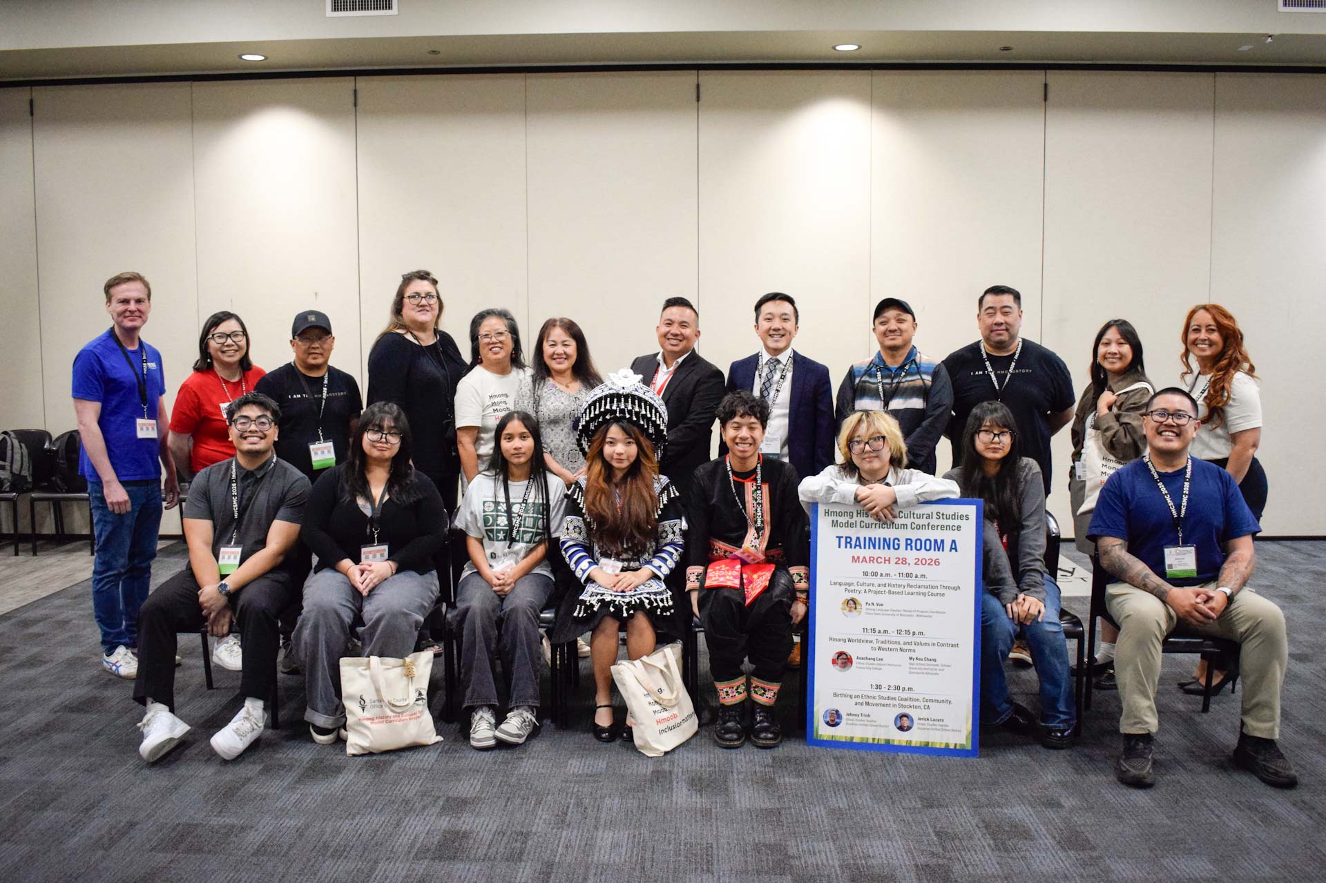 Group of Conference Presenters and Event Staff