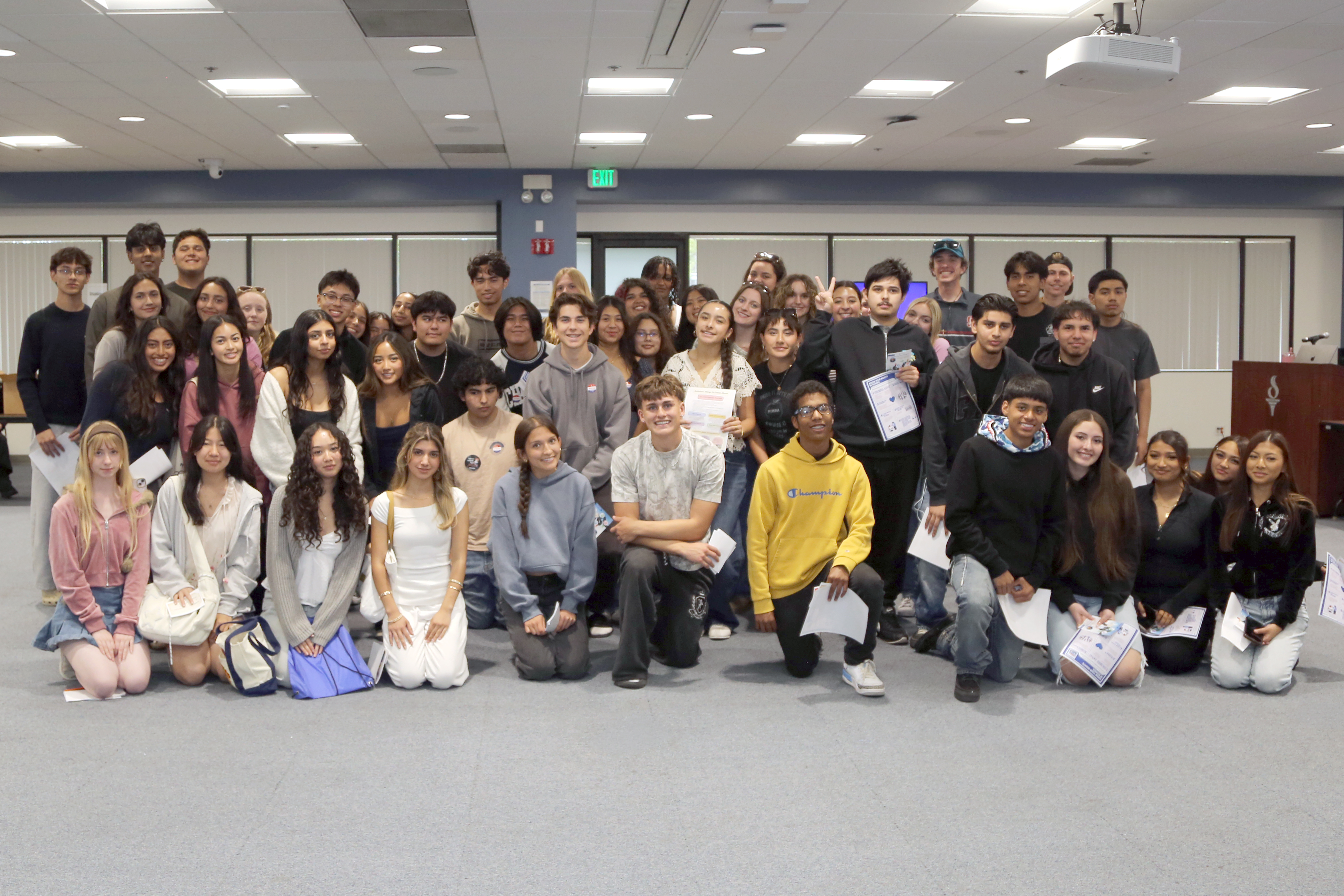 High School students Group Photo