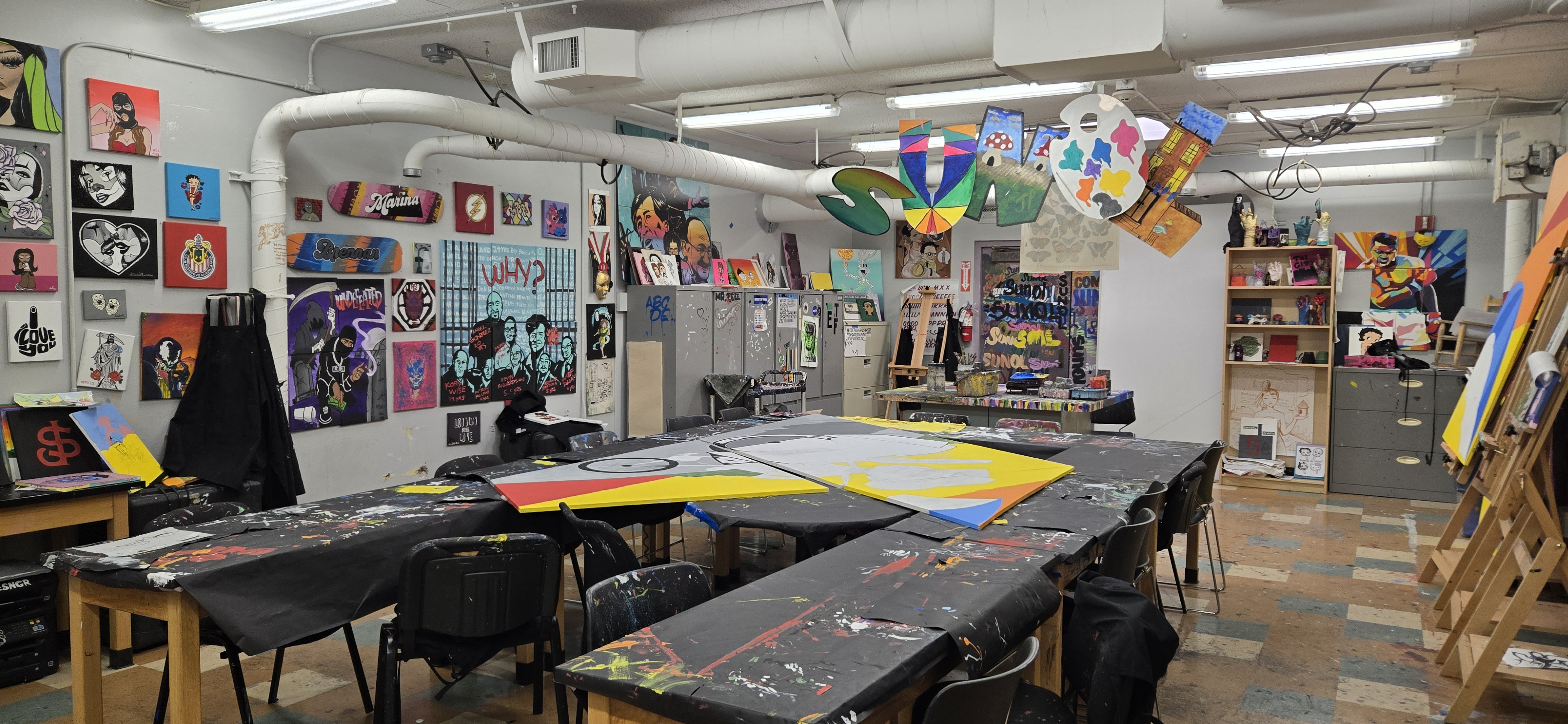Sunol Community School Art Room