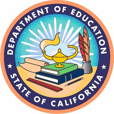 Department of Education State of California logo