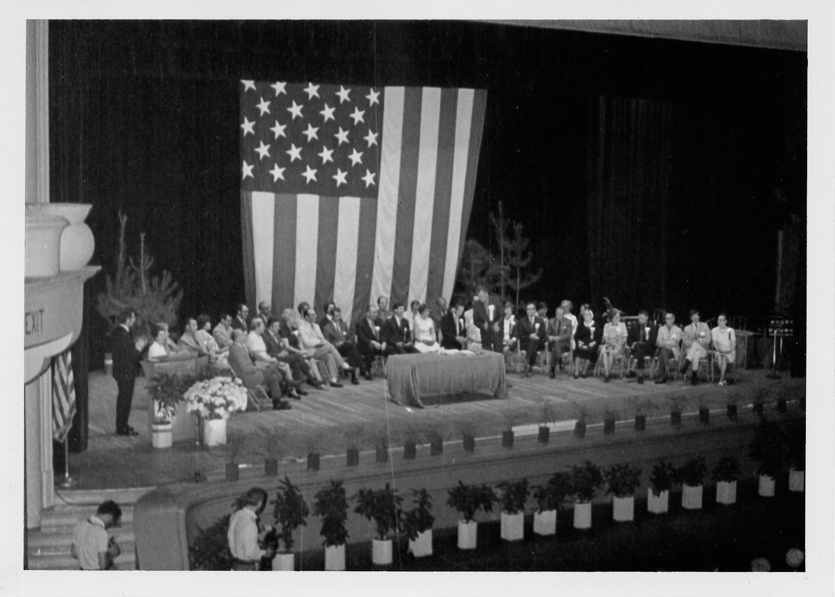 First Teacher Recognition Celebration in 1970